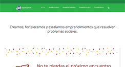 Desktop Screenshot of corpoemprende.org